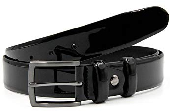 Redbridge Herren Gürtel Ledergürtel Lack-Gürtel Leather Belt RBC Premium