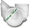 GoBeTree 100 Ciotole Usa e Getta in Polpa di Canna da Zucchero da 500 ml, Biodegradabili e Ultra Resistenti, Colore Bianco, Ideali per Feste, Colazioni e Ogni Evento Speciale, Perfette per la Casa.