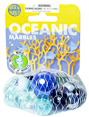 Oceanic Net Bag Marble | House of Marbles