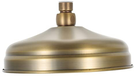 OSALADI Soffione Doccia Spruzzatore Per Doccia Soffione Bagno a Pioggia Ad Alta Pressione Della ia Del Bagno a Pioggia Retrò Rame ia