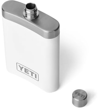 YETI 7 oz Flask and Funnel, White