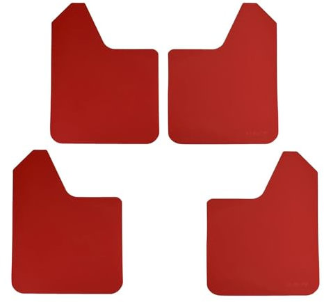 Parafango Auto Per Hyundai Per Tucson Per Elantra Auto SUV Van Pickup Rally Rosso Da Corsa/Sport Universale Paraspruzzi Paraspruzzi Anteriore Posteriore Auto Flap Paraspruzzi(2)