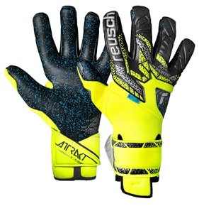 Reusch Attrakt Fusion Guardian griffige Torwarthandschuhe Fußballhandschuhe für Erwachsene für Männer und Frauen geeignet für alle Wetterbedingungen und Spielfeldoberflächen