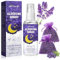 Spray per cuscini alla lavanda, olio di lavanda biologico, per addormentarsi, con sacchetti profumati alla lavanda, per relax, riposo, sonno migliore, relax, profumo per ambienti, lenitivo