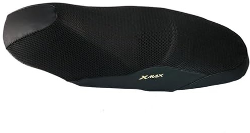 LYBH Funda De Asiento De Motocicleta para Y&amaha Xmax 250, XMAX300, XMAX250, XMAX125, X-MAX 300, 125 Y 400. Cojín Antideslizante Y Transpirable. Fundas para Asiento(X2)