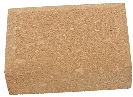 DIYEAH Cork Backing Board Sanding Pad for Handcrafted Leather Work DIY Grinding Tool Beveled Wedge Shape for Detail Sander and Car Body Sanding