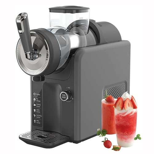 1,8 Litri Fangoso Per Casa, Macchina Per Frullati Multifunzionale, Nessun Ghiaccio Necessario Produttore Fangoso, 5 Programmi Preimpostati, Autopulente, Per Frappè, Cocktail, Frappes E Altro Ancora