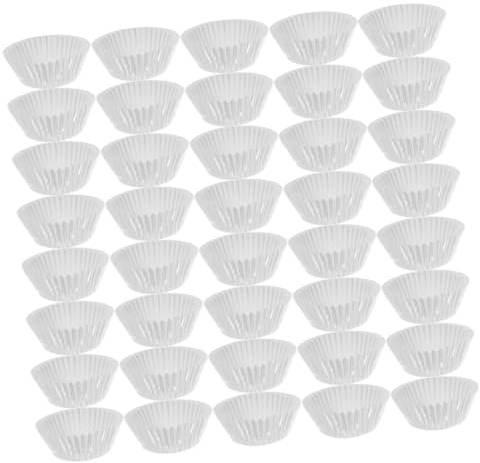 Ciieeo 500 pezzi Pirottini Alluminio per Muffin e Cupcake Contenitori da Forno Antiaderenti e Resistente all Olio Mini Teglie per Torte e Dolci per Feste Matrimoni e Uso Professionale