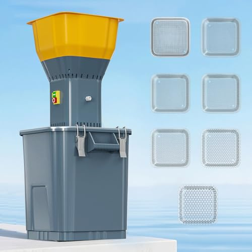 CIELOBLOEN Molinillo de Granos Comercial 1300W - Molino de Cereales Eléctrico y Molinillo de Especias - Capacidad 30/45/55L - 19000 RPM - Acero Inoxidable Trigo, Maíz, Arroz 30L