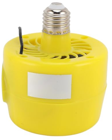 Asixxsix Ampoule chauffante, fabriquée en ABS, chauffage efficace, lampe chauffante multifonctionnelle pour reptiles, fiable, pour poulets, élevages de volailles, animaleries