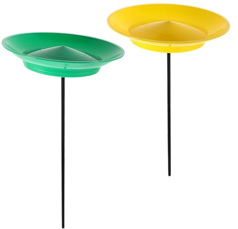 GLEAVI 2piezas Accesorios para Hacer Malabarismos Juego de Platos Giratorios para Malabares Juguetes de Circo Adultos Suministros para Fiestas de Payasos Habilidades de Circo Accesorio