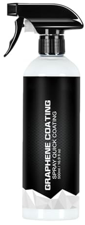 Rivestimento spray ceramico 303 grafeni - Agente di rivestimento nano per auto da 500 ml | Spray protettivo al grafene per i dettagli 'auto, ceramica per vernice, resistenza ai e all'acqua