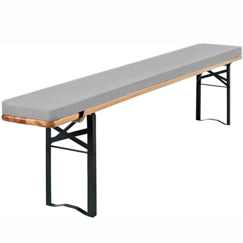 Cuscini per Sedile a Dondolo 160x23x3cm (63x9,1x1,2in Cuscini per Panca da Birra, Imbottitura in Spugna ad Alta resilienza con Cerniera, Morbidi e Comodi, Fodera del Cuscino Lavabile PE