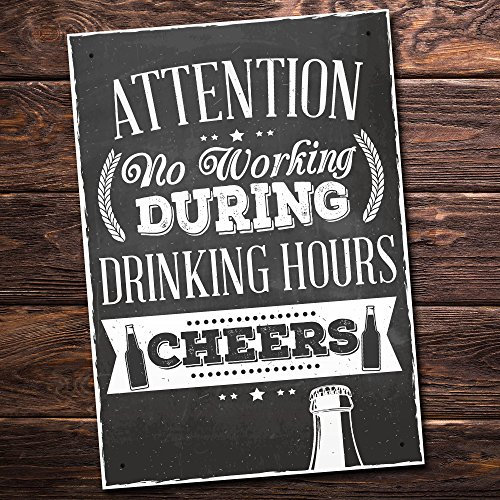Red Ocean Drinking Funny Alcohol Hanging Sign Prosecco Gin Rum Vodka Plaque Garden Pub Bar Friend Gift Plaque