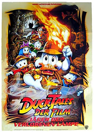 Duck Tales - Der Film: Jäger der verlorenen Lampe (1990) | original Filmplakat, Poster [Din A1, 59 x 84 cm]