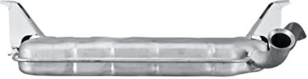 HELLA 8LD 366 034-131 Endschalldämpfer - Easy2Fit® Kit - hinten - zweiteilig - Set mit Anbauteilen - für u.a. RENAULT LAGUNA II Grandtour