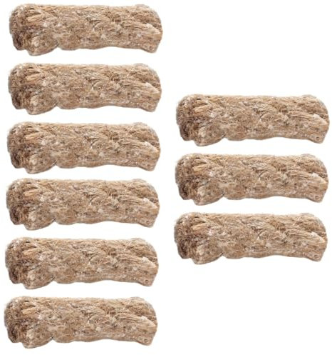 POPETPOP Lot De 3 Allume-feu en Jute Légers Et Portables pour Activités De Plein Air