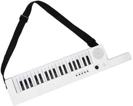Pianoforte Elettronico A Forma Di Chitarra Con Mini Tastiera Per Pianoforte Strumenti Pianoforte Elettronico A 37 Tasti