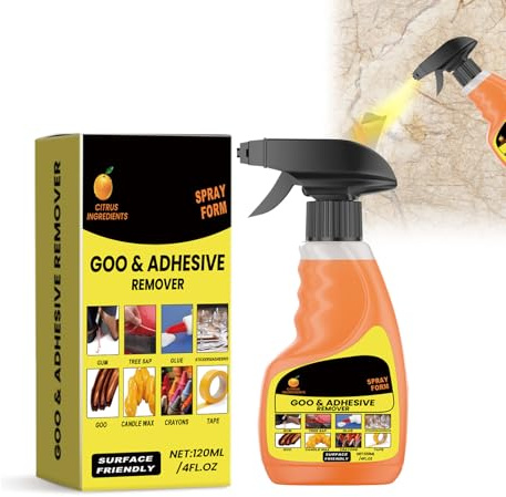 Bploar Multipurpose Adhesive Remover, Sekundenkleber Entferner klebereste Entferner Etikettenlöser Aufkleber Entferner, Entfernt Hartnäckige Etiketten und Kleberreste, 120ml
