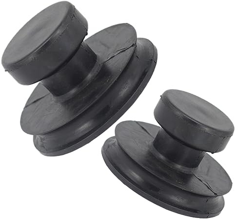 2 ventosas de goma para cuencos de 40 mm y 60 mm, con ventosas estables para cuencos, meditación y relajación