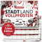 DENKRIESEN - Stadt Land VOLLPFOSTEN® - Crime Edition - Mordslustig. | DIN A4 Spielblock | Ab 12 Jahren | Stadt Land Fluss | Familienspiel | 50 Blatt | Partyspiel | Geschenk | Spaß