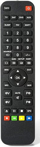 REMOtech Télécommande fonctionne et est compatible avec TCL TV 32SF540, 40SF540, 50CF630, 55CF630