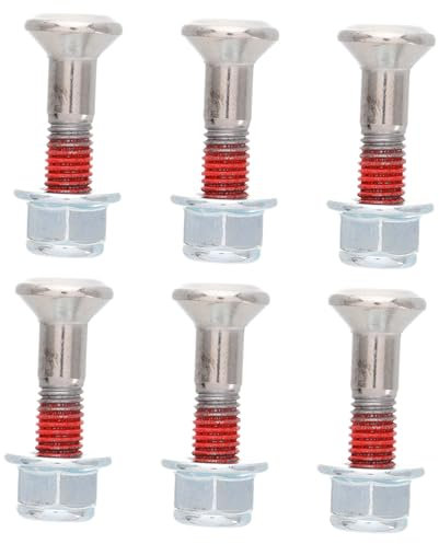 Cabilock Juego De 6 Tornillos De Cadena Sujetadores De Piñón Tornillos De Piñón De Bicicleta Pernos De Piñón De Motocicleta Accesorio De Repuesto Para Motocicleta Tornillos De Piñón