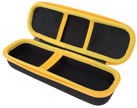 Bewinner Screwdriver Case Fit for DWHT66719, Cordless Tool Heavy Duty EVA Hard Shell Storage Box with Internal Pockets and Carry Handle for Worksite or Travel Black Yellow