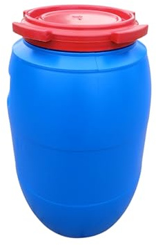 Weithalsfass 30/50/60 l Sauerkrautfas Regen Fass Gepäcktonne Camping (60L)
