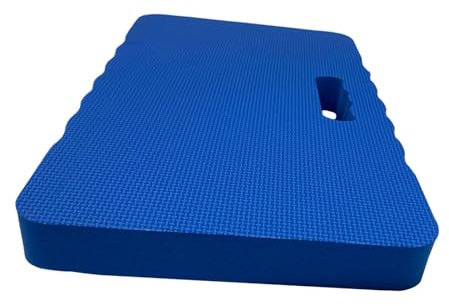 MagiDeal Dicke Kniematte für die Gartenarbeit, Knieschoner, vielseitig einsetzbar, eingebauter Griff, wasserdichtes EVA-Material für die Installation zu Hause, 400g Blau 46x28x4cm