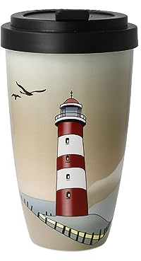 Goebel Kaffee to go Lighthouse Leuchtturm 500ml Porzellan