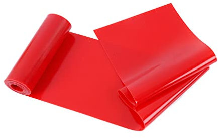Industrie-Streifenvorhang Spritzwassergeschützt PVC Streifenvorhang Lamellen Länge 2-2.5m Kunststoffvorhang Türvorhang for Kühlraums, Lagertür Türs und Saubere zimmer (1.05x2m/7pcs,red)