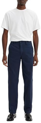 Levi's Men's Xx Chino Authentic Straight Casual Khaki, Navy Blazer Soft Gd, 36 W/34 L