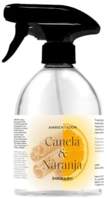 Ambientador de Canela y Naranja 500 ml – INSTAQUIM | Aroma de Canela y Naranja Intenso y Duradero para Hogar, Oficinas y Negocios | Neutralizador de Olores | Spray Quitaolor