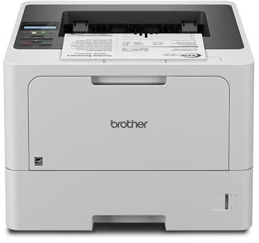 Brother HL-L5210DN Business Monochrome Laser Printer with Duplex Printing, Versatile Paper Handling, Mobile Printing, and Gigabit Ethernet Networking, Works with Alexa