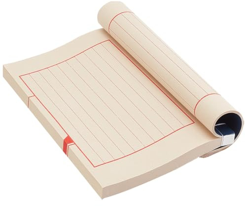 PH PandaHall Xuan Papel para Caligrafía China Cuaderno Clásico de Encuadernación Papel de Script Letras Papel de Dibujo para la Práctica de Caligrafía Del Año Nuevo Chino Festival de Primavera