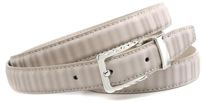 Anthoni Crown dam midjebälte eller höftbälte för klänning/kostymbälte, GRÅ, 85