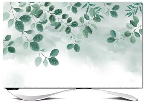 TV Cover Cloth Wall Mounted TV Computer Protective Cover TV Dust Cover LCD LED Desktop Cover Sheet TV Accessories(Size:65IN(W152xH92CM),Color:C)