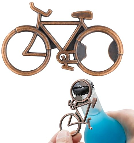Culinavog Abrebotellas Llavero Bicicleta, Vintage Abrebotellas Bicicleta para Fiestas, Mini Abridor de Botellas para Bodas, Fácil de llevar, Multifunción Bottle Opener para Familia, Amigo, Marido