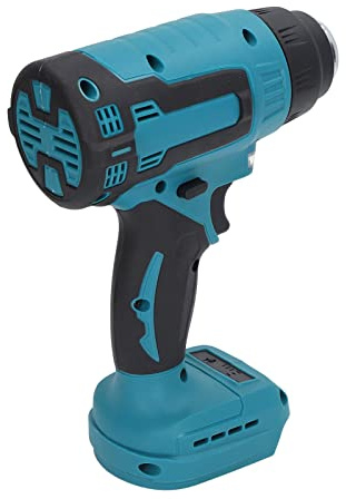 Garosa Pistolet à Air Chaud sans Fil, Outil Thermique Rechargeable 18 V pour l'artisanat, Température Maximale 380 °C pour Gaine Thermorétractable et Enlèvement de Peinture