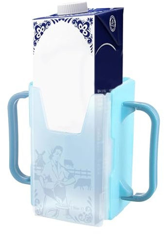 CSoporte Para De Leche - Soporte Para De Comida Antiapretón Portavasos | Taza De Leche Plegable Telescópica Con Asa | Diseño Plegable De Altura Ajustable, Base Estable, Agarre Antideslizant