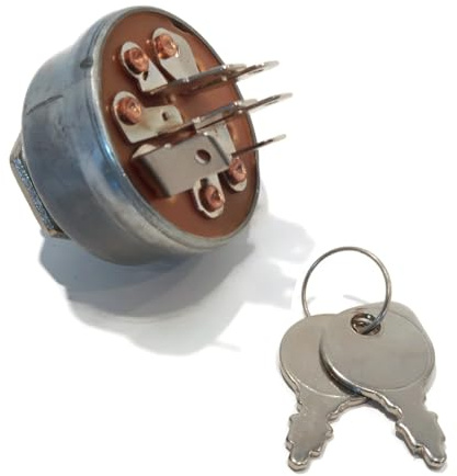 The ROP Shop | Ignition Switch & Keys fits Jacobsen LF3810 ST5111 Turfcat 72 Greensking Mowers