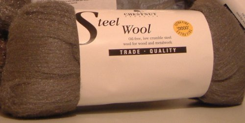 CHESTNUT PRODUCTS SW0000 Steel Wool,Grade '0000' Extra Fine,100g