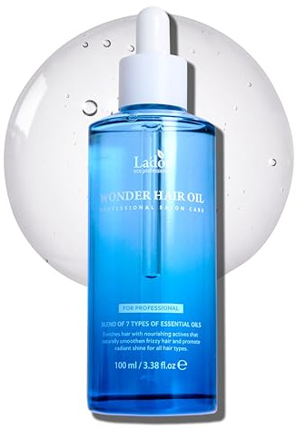 [Lador] Wonder Hair Oil 100ml Aceite Hidratante Para el Cabello que Ayuda a Mantener el Equilibrio Proteico Inyección Rápida de Proteínas e Hidratación Para Cabello con Descamación