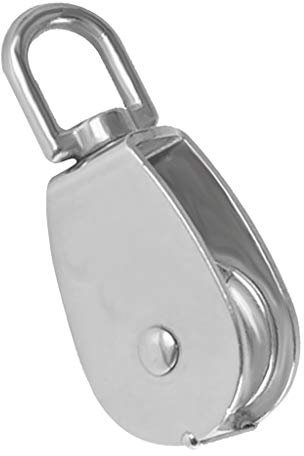 Seilrolle aus Edelstahl, 100 mm – 32 mm