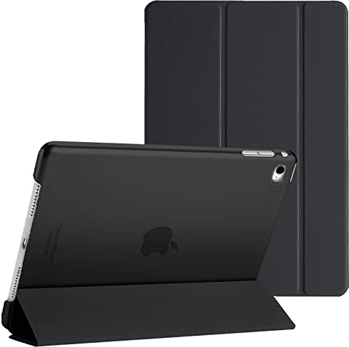 For Apple iPad 9.7 2017 5th Gen A1822 A1823 Smart Case with Automatic Magnetic Wake/Sleep (Black)
