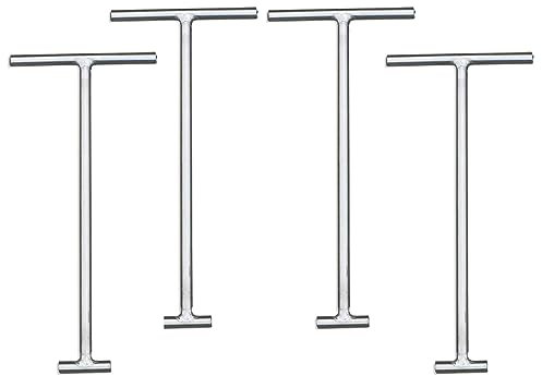 kanaldeckelheber gullideckel T-förmiger Schachtdeckel-Haken, 20,3 cm Edelstahl-Abzieher for Trampolin-Zugfedern, offene Kanalisation, vielseitiger Abflussgitter-Heber for Fensterläden in der Gartenstr
