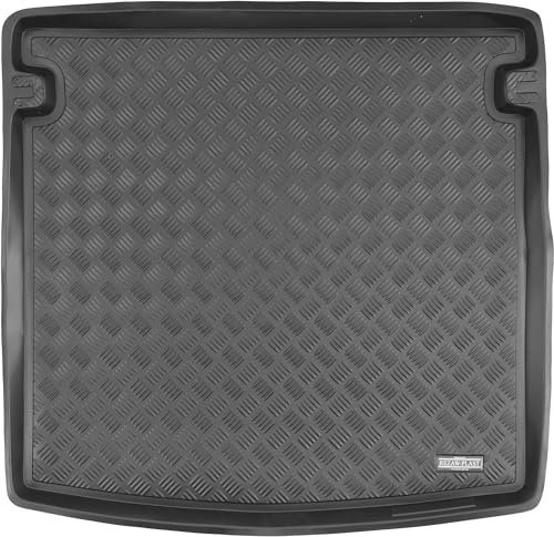REZAW - PLAST Antirutschmatte Auto Kofferraummatte passt für Volkswagen Tiguan Allspace ab 2017 Kompletter Schutz für Ihr Auto bei Allen Wetterbedingungen mit perfekt passenden Anti rutsch Matte