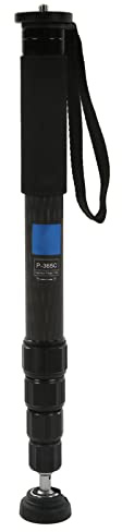 Monopiede, Monopiede Portatile Antiscivolo, Altezza Massima 167 Cm, per Foto all'aperto
