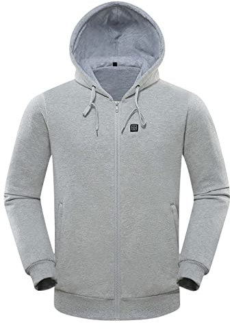 Damen Beheizbare Weste Warme Dicke, Unisex Heizweste Mode Bedruckte Universelle Winter Neun Zonen Elektro Thermoweste Beheizte Weste, Steppweste Leichte Aus Baumwolle Heated Vest USB Elektrische